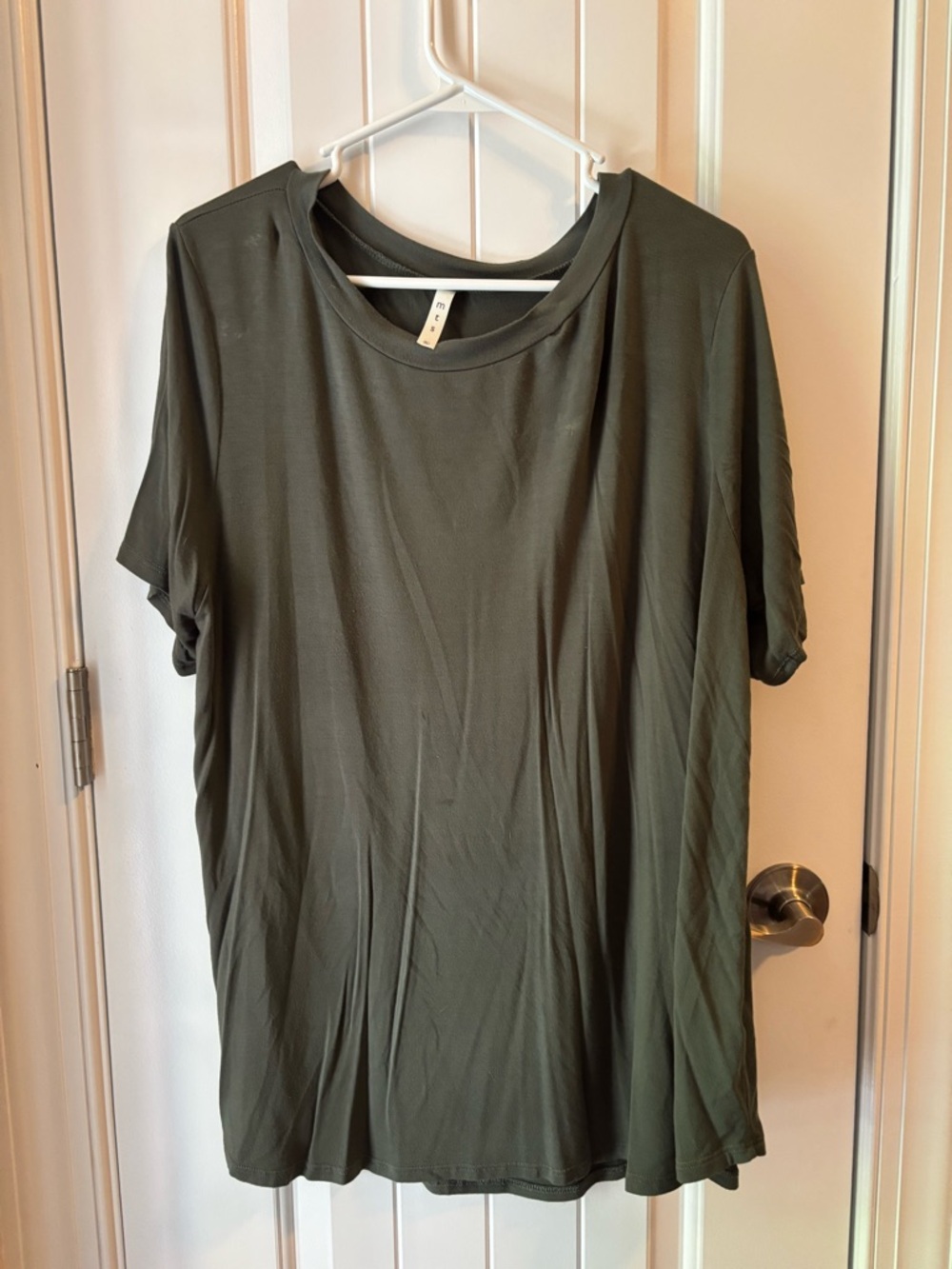 mts Olive Green Short Sleeve Crew Tee